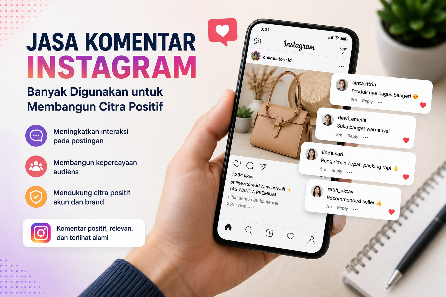 Jasa Komentar Instagram